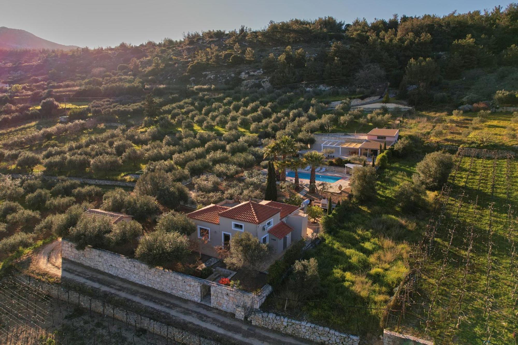 The Olive Grove Villas With Swimming Pool And Breakfast Archanes Exterior photo